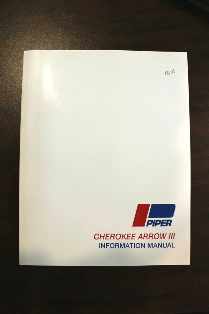 Piper Cherokee Arrow III Information Manual