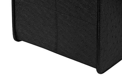 HofferRuffer Magazine Basket Holder, Foldable Magazine Rack, Document File