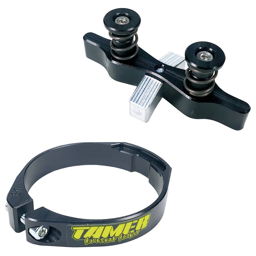 Tamer Double Button Holeshot Hookup System Black HH-2531-K