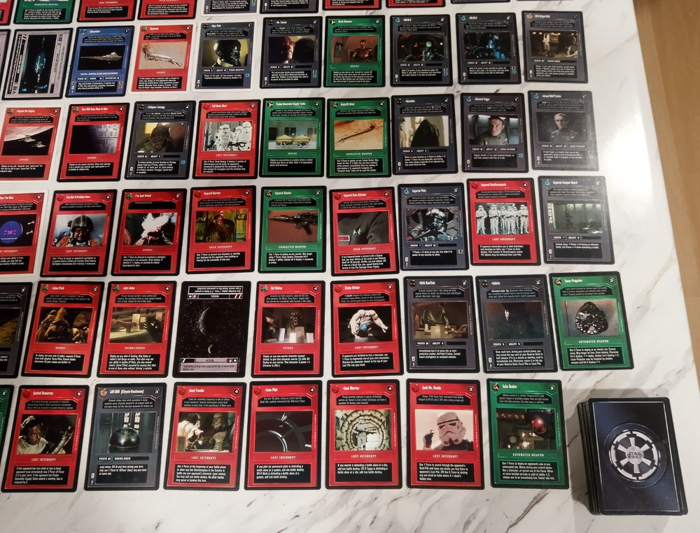 Star Wars CCG Primere Complete 1 Foil Mixed Borders