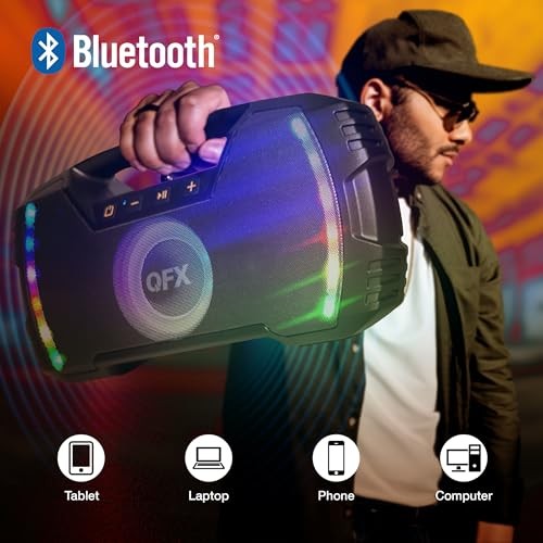 Powerful & Portable Waterproof All Terrain Bluetooth Speaker with Deep Bass,