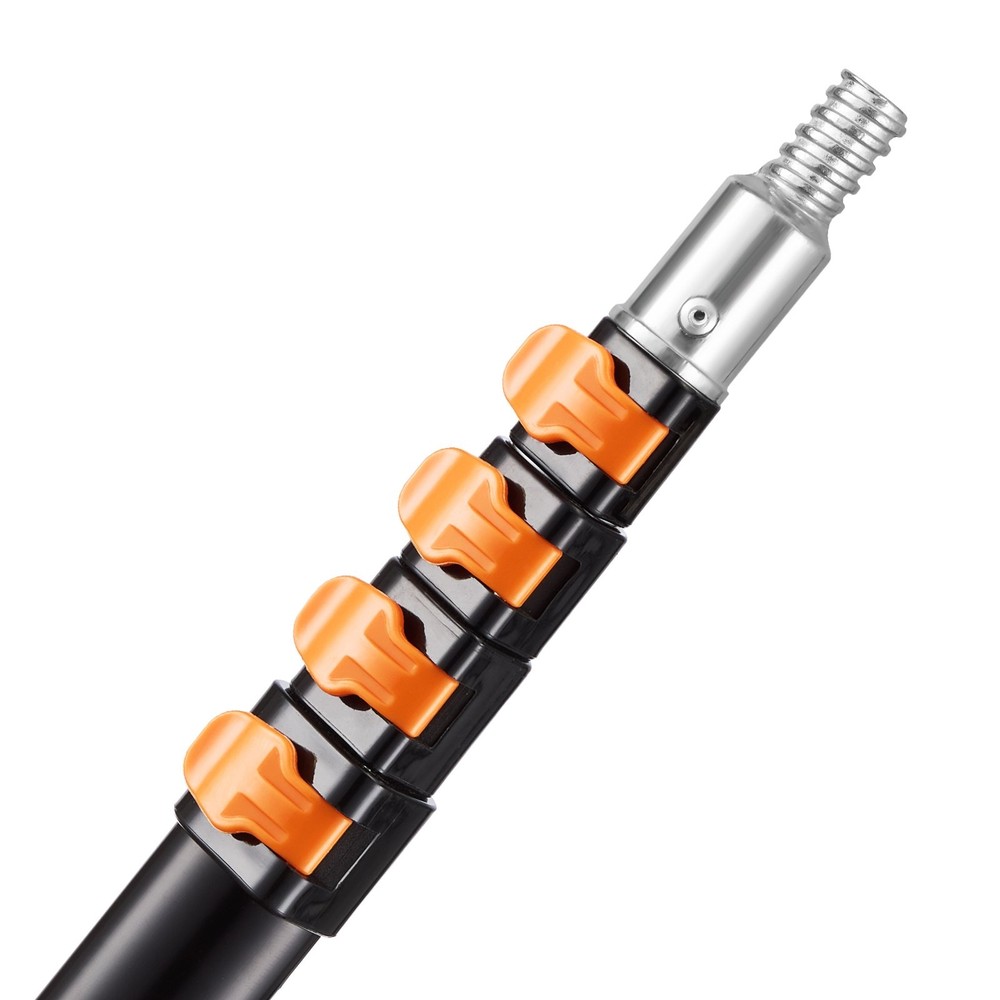 HOT/ Telescopic Extension Pole,4.66-19 FT Multi-Purpose Extendable Pole,Sturdy