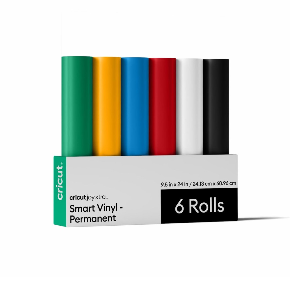 Cricut Smart Permanent Vinyl for Joy Xtra Machine, Sampler Pack