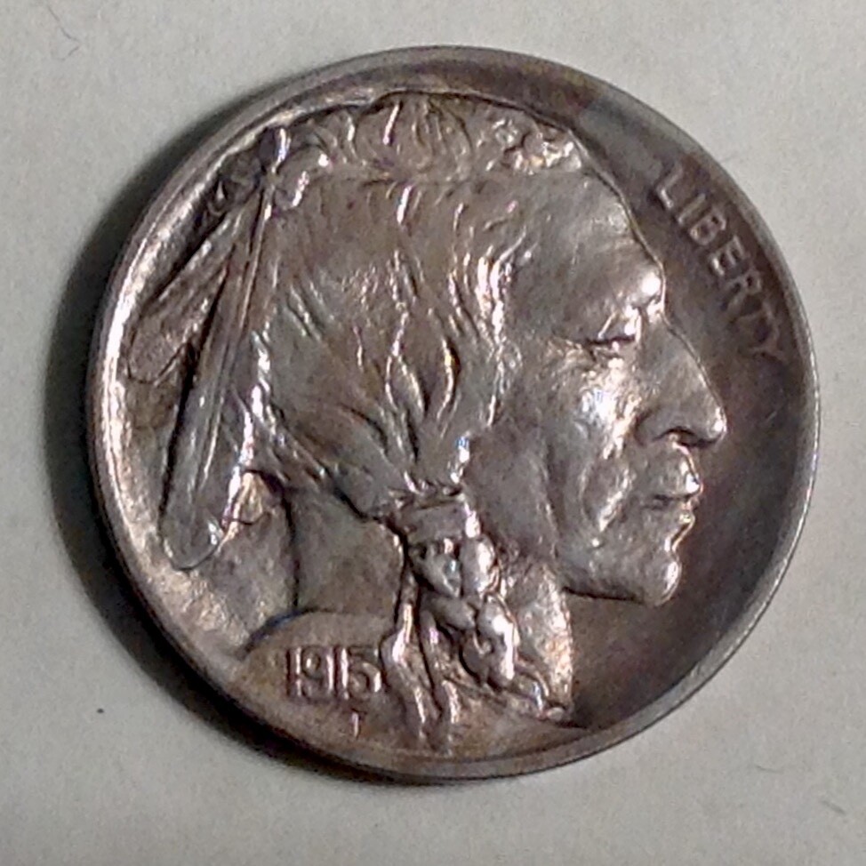 1913 Type I Buffalo Nickel cd -
