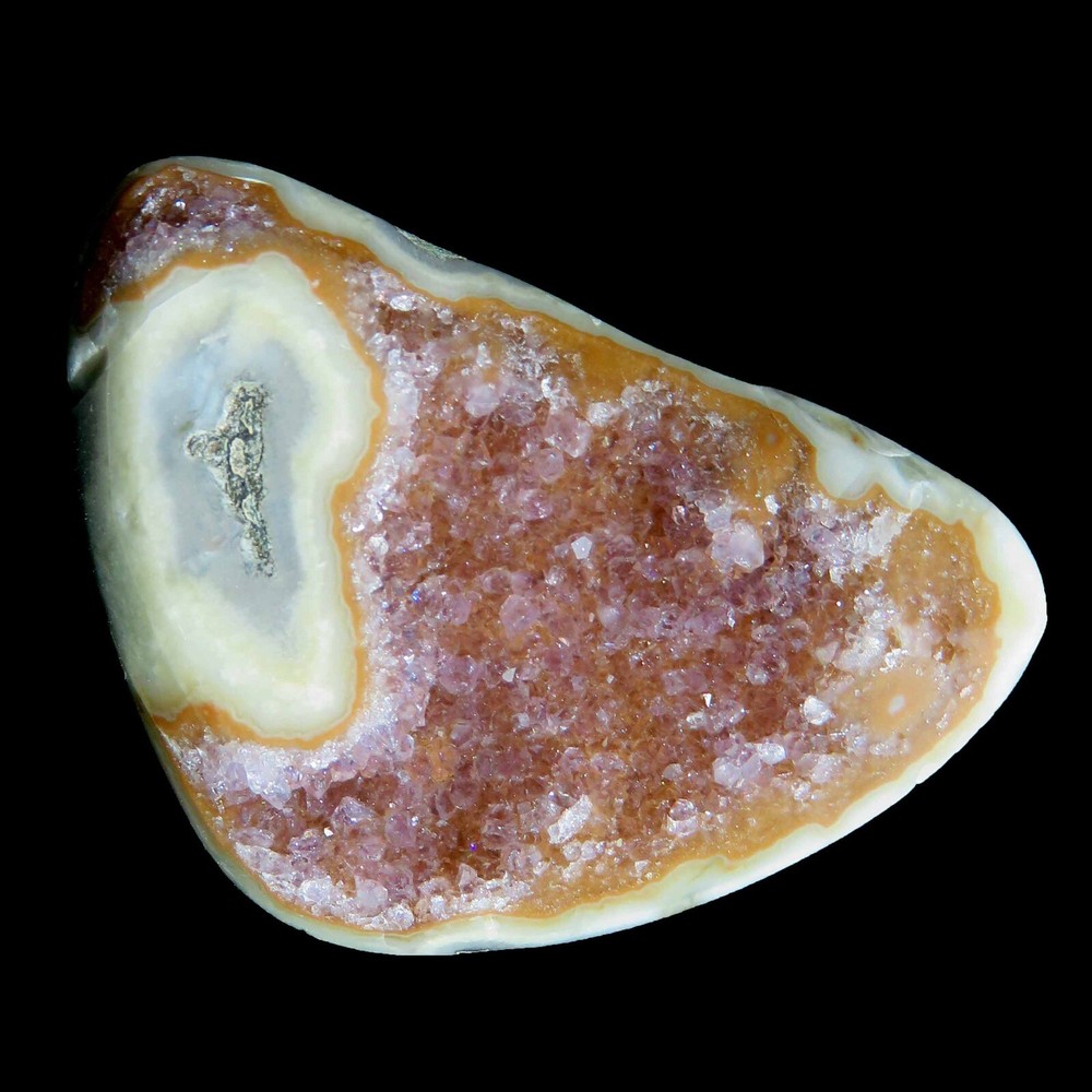 Freeform Druzy Stalactite Agate Cabochon   U1088