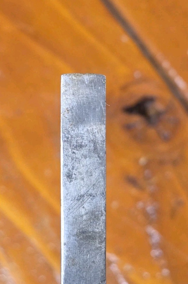 7/16” Unbranded Beveled Edge Wood Handle Pocket Chisel