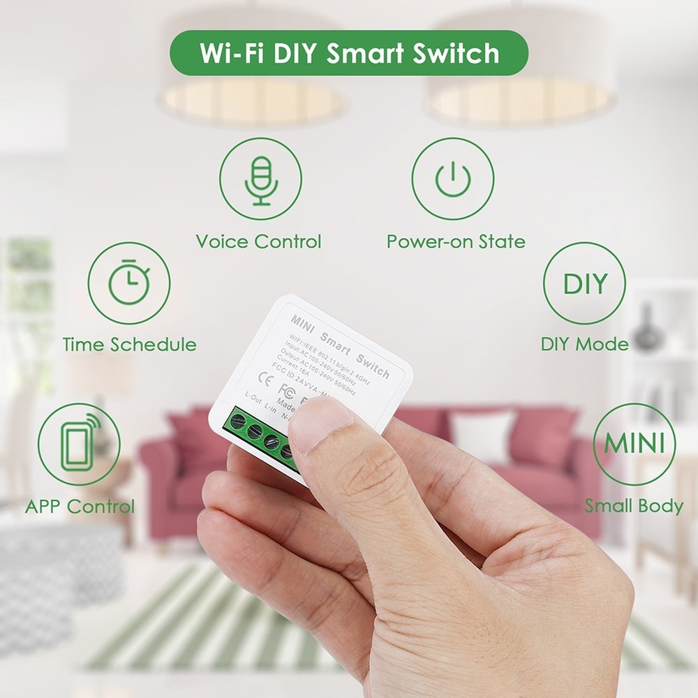 Timer Function WiFi Light Switch with Easy Installation Seamless Integration