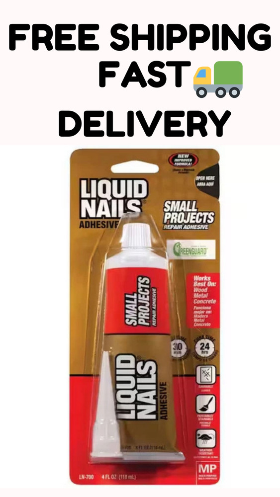 4 oz. White Latex Glue for Small Projects and Repairs