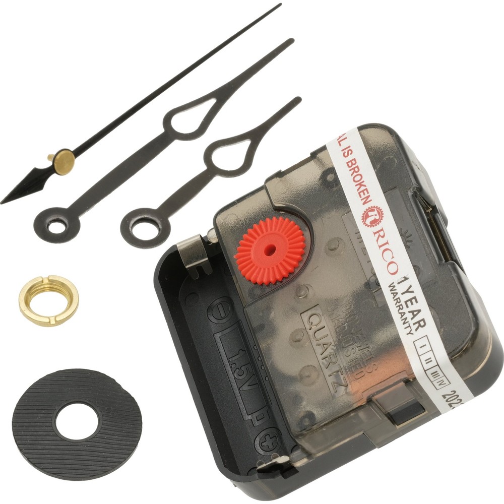 Clock Movement Mechanism Quartex with 3 1/8" Hands Long Shaft