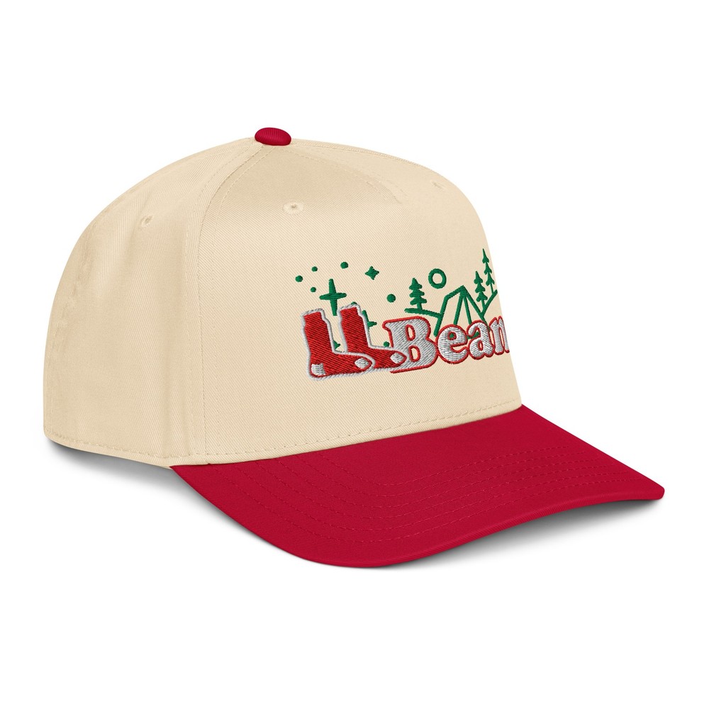 Red Sox X Bean Boot Embroidered 5 panel cap