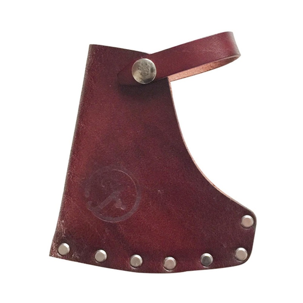 Leather Axe Head Sheath/axe Case/blade Protect Cover Brown02