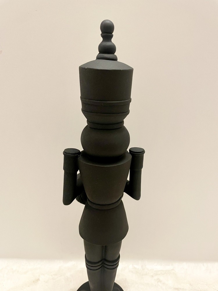 CHRISTMAS Holiday 20” Black Nutcracker Drummer