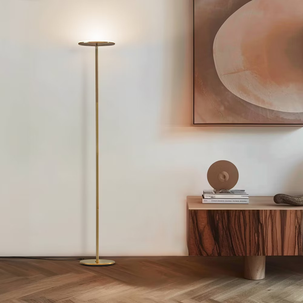 Brightech Sky Modern Dimmable (Includes LED Light Bulb) Torchiere Floor