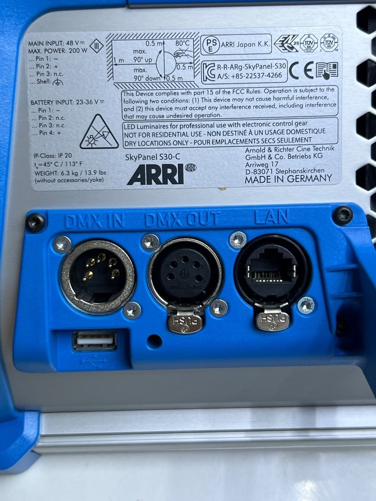 ARRI SkyPanel S30-C RGBW LED Soft Light Panel