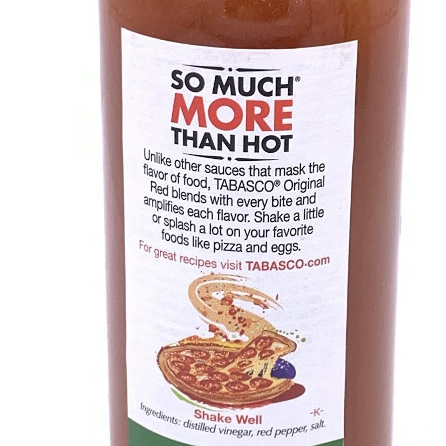 Tabasco Pepper Sauce- Original Flavor 5 oz/ 148 ml