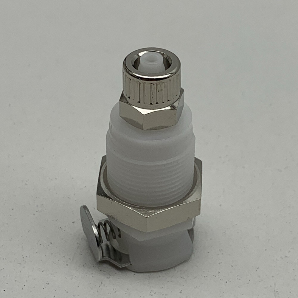 (6-Pack) CPC Colder PLC12004 Quick Disconnect Panel Mount Coupling Body 1/4 PTF
