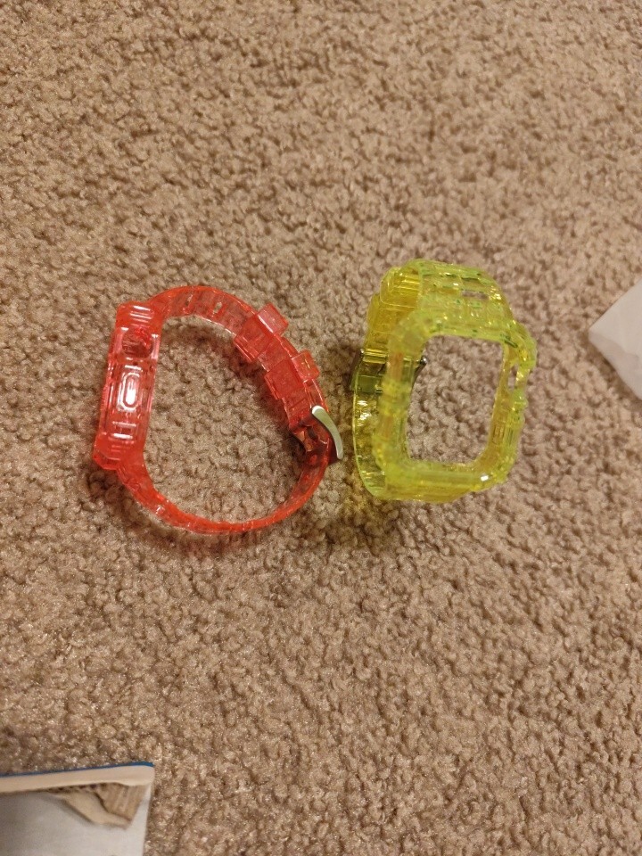 2 PCs apple watch silicone case For Kids