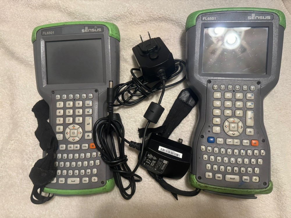 (LOT OF 2) Sensus FL6501 Field Logic Handheld Utility Meter Reader Device