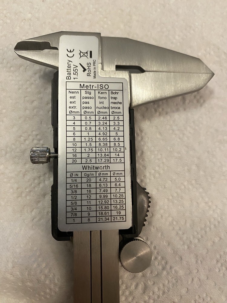 LCD Digital Caliper Electronic 150mm Micrometer Measure Tool