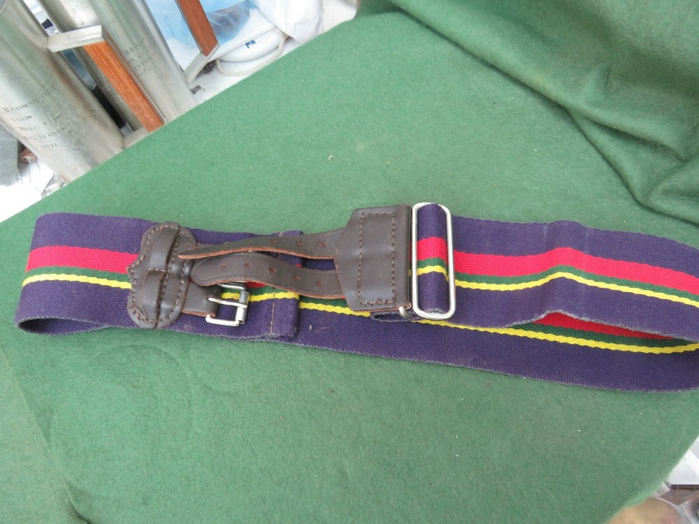 BRITISH 'ROYAL MARINES' STABLE BELT 30" - 34"