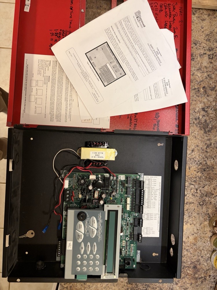 FCI 7100 Panel , Dual Loop , And Built In Dialer