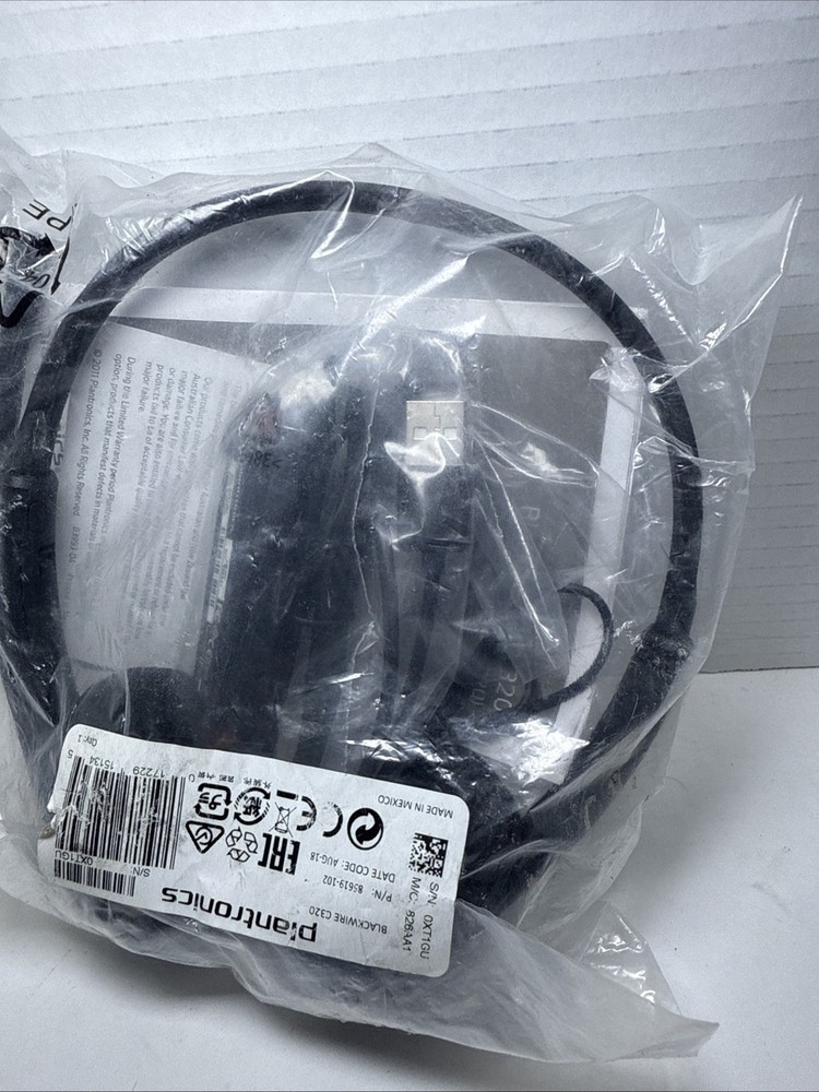 Plantronics Blackwire C3220 Stereo USB-A PC Headset