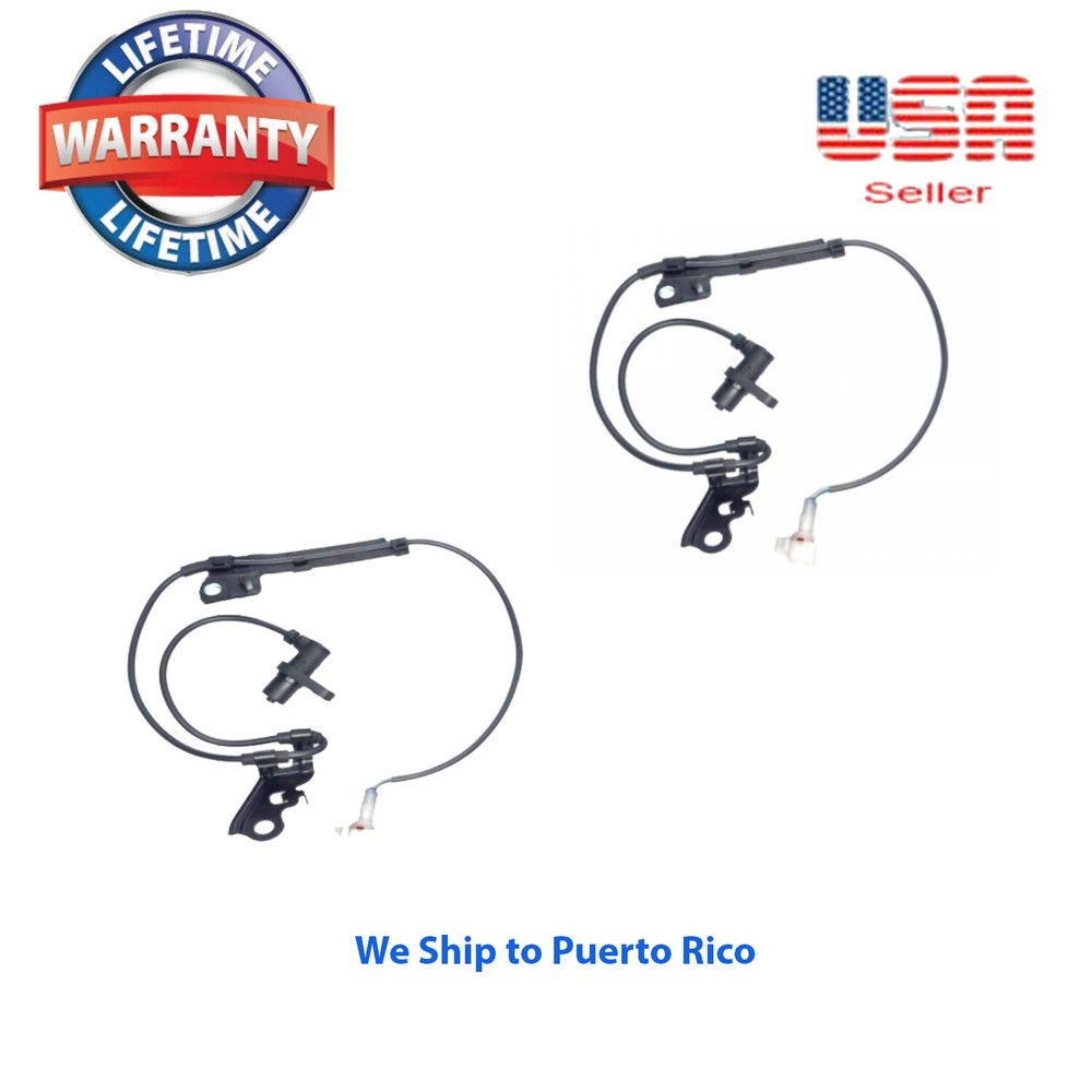 2 x ABS Wheel Speed Sensor Front Left/Right Fits: Corolla Matric Vibe 2003-2008