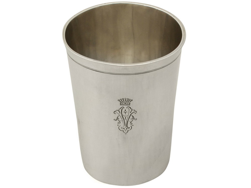 Antique Austro-Hungarian Silver Beaker, Circa 1815