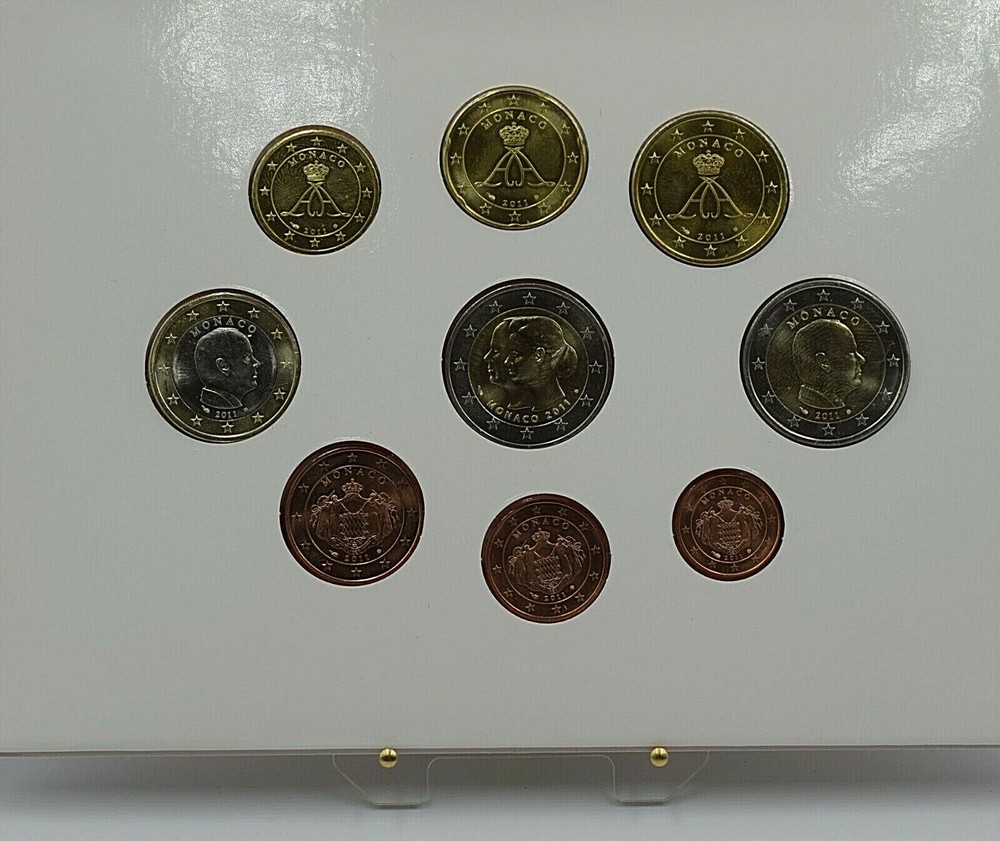 Monaco 2011 - BU Euro Coinset