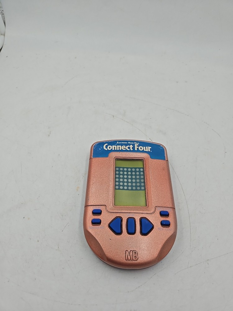 Electronic Hand-Held Connect Four by Hasbro 2002 - Works Great