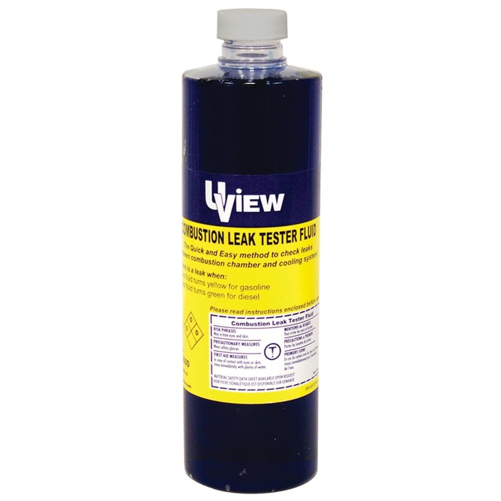 UView 560500 Combustion Leak Tester Fluid Replacement, Color Change...