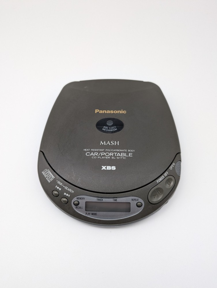 Panasonic SL-S171C Portable CD Player Tested Working Authentic