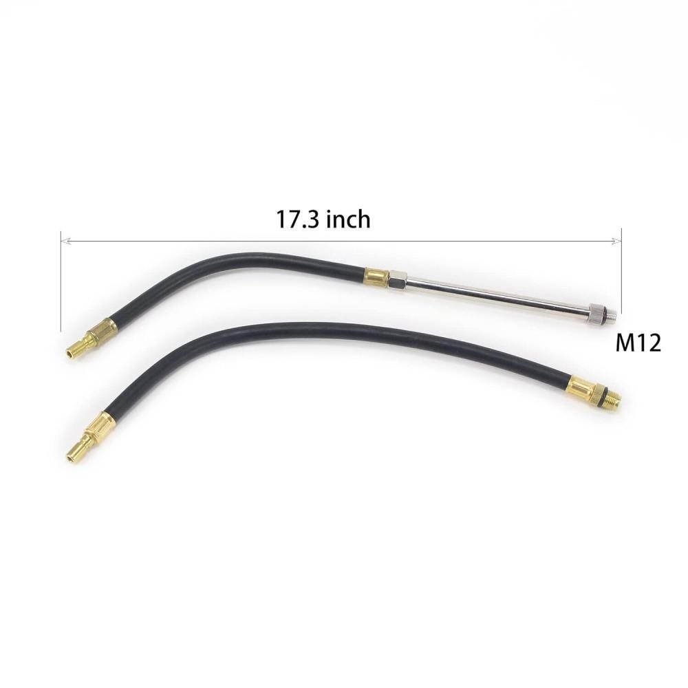 Engine Cylinder Compression Test Gauge Detector Set For Car Motorcycle Tool -