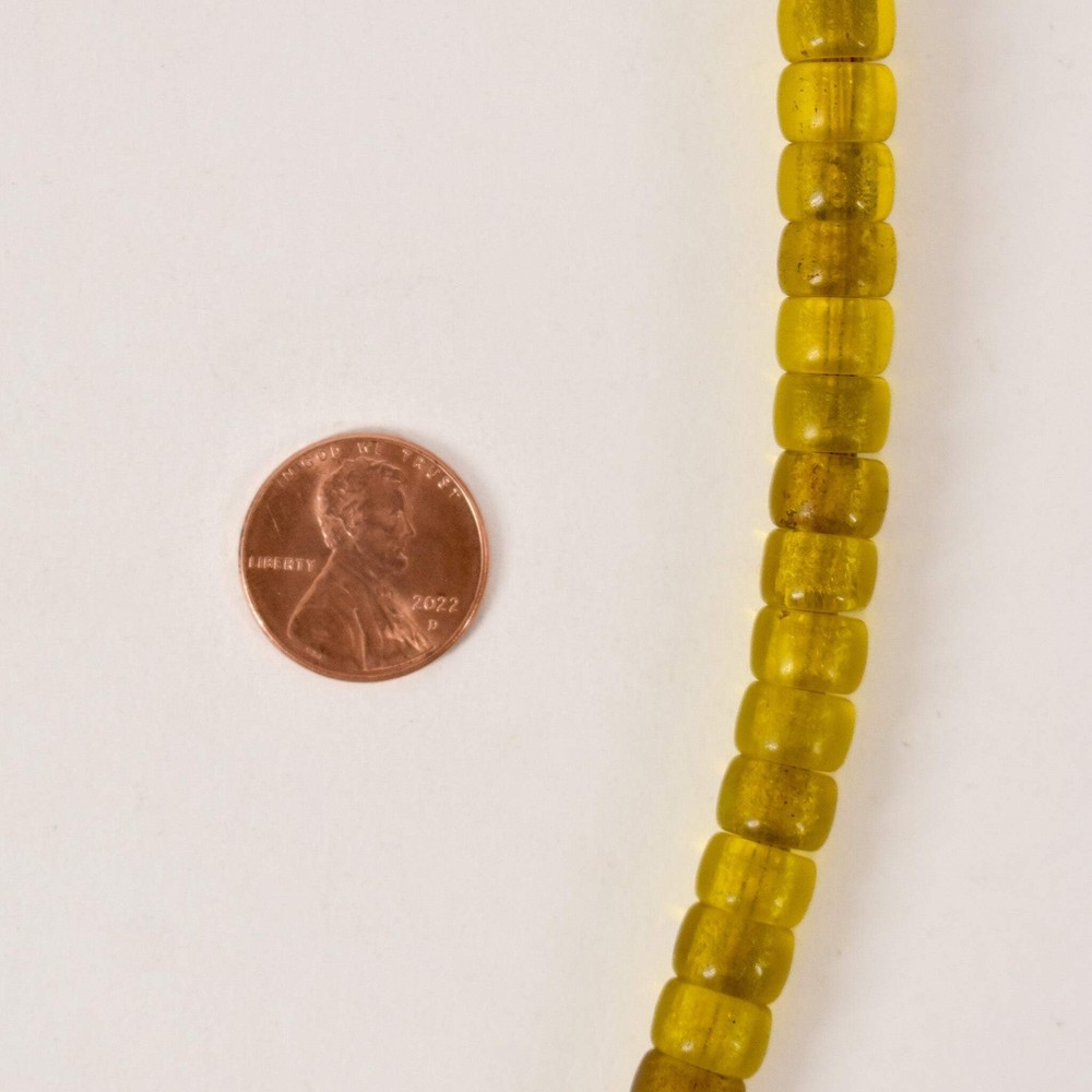 Padre Translucent Yellow Trade Beads