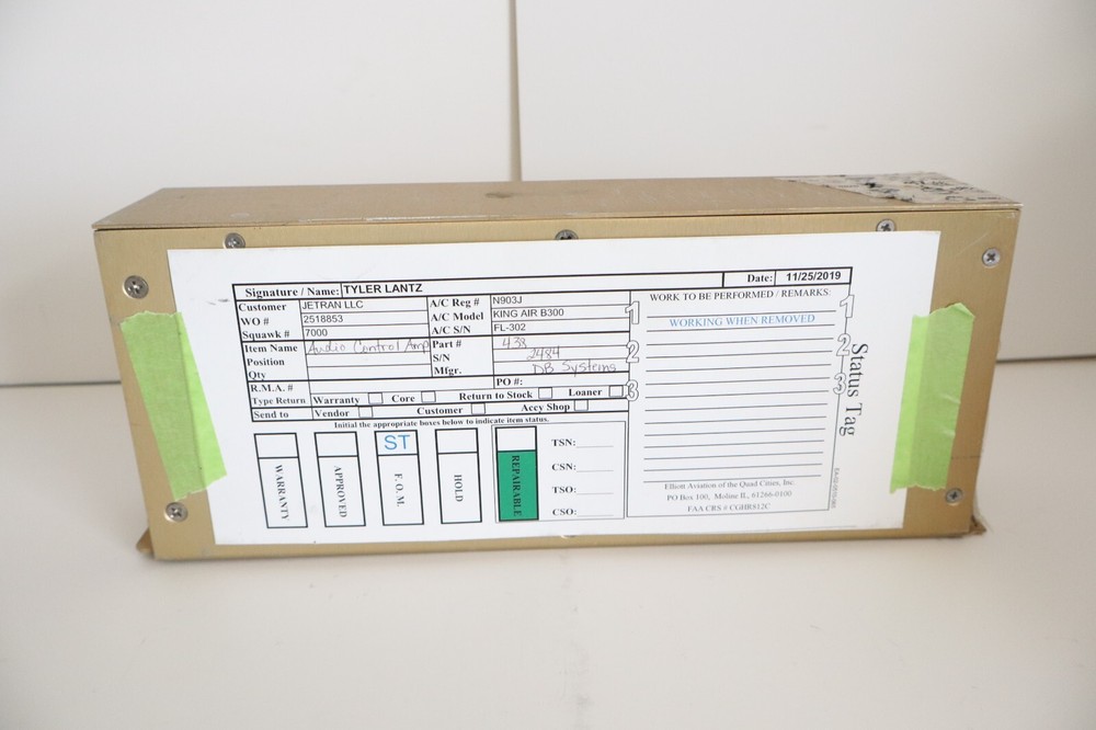 DB Systems 418 Audio Control Amplifier - Removed Working (3Available)