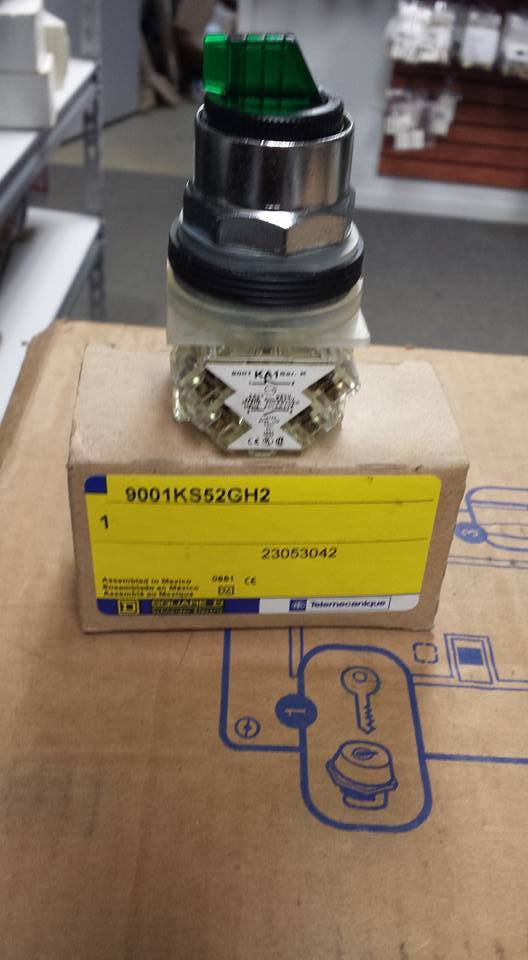 SQUARE D 9001KS52GH2 SELECTOR SWITCH   W408