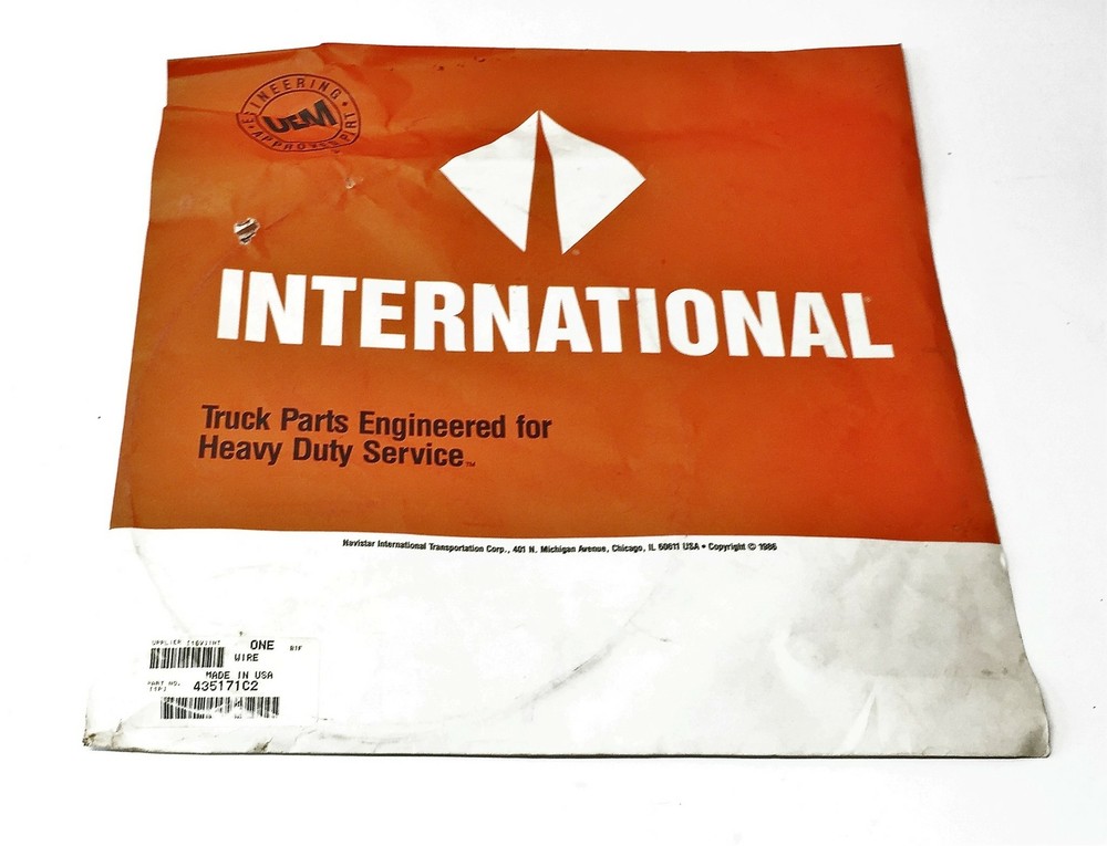 International/Navistar Replacement Wire 435171C2 NOS