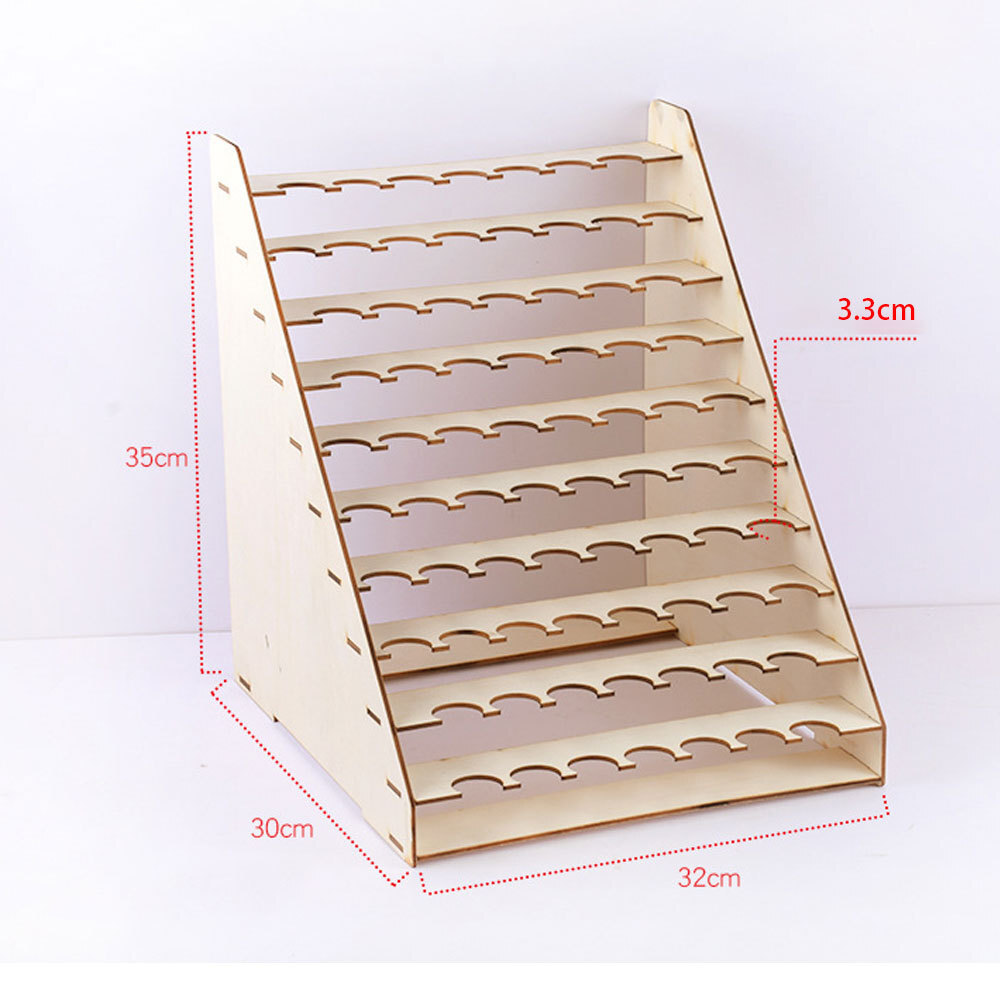 75 Holes Module Paint  Paint  Storage Rack Stand Holder