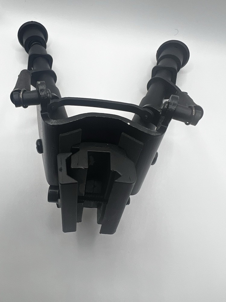 Rifle Bipod Spring Return Picatinny Rail Mount Adjustable Adapter Height