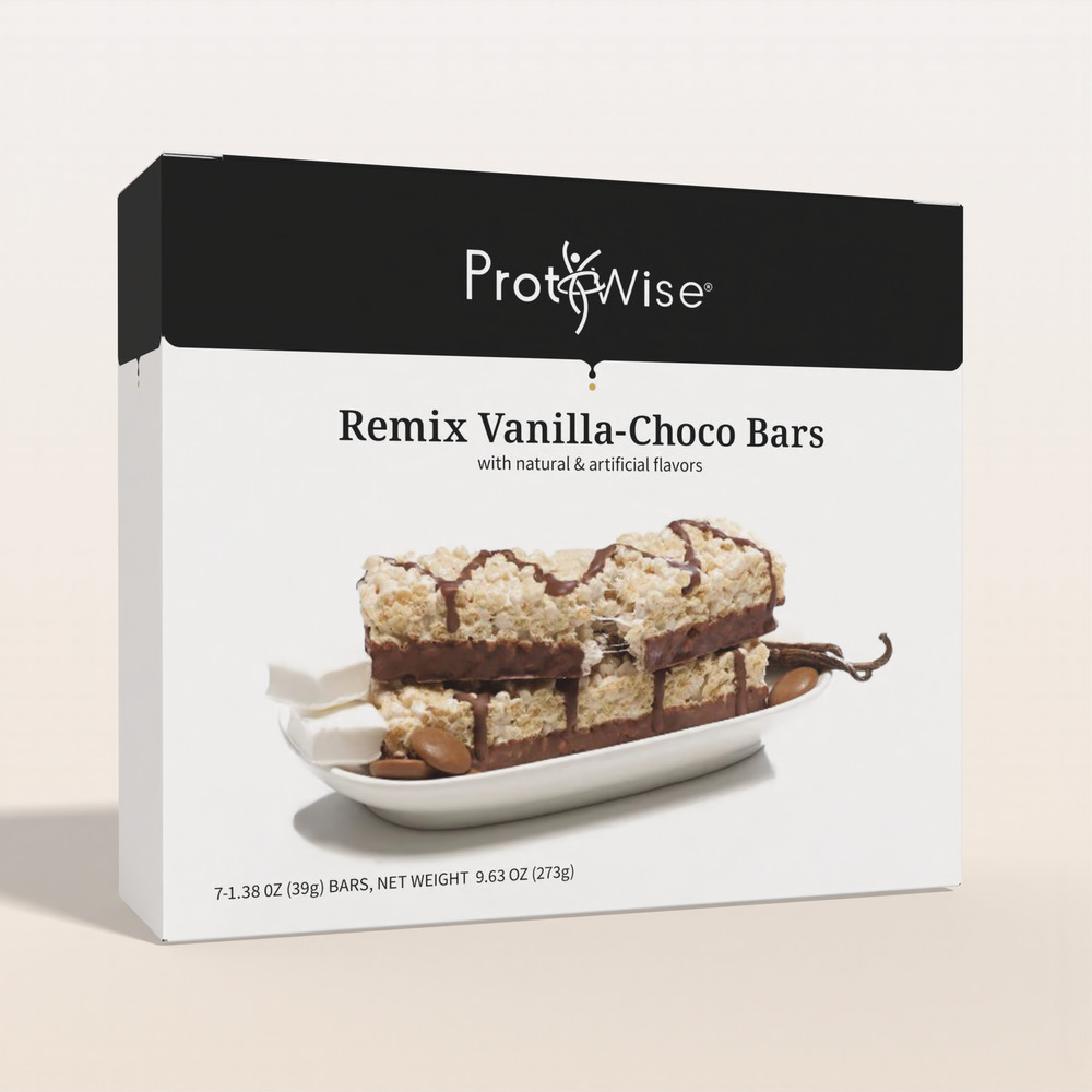 ProtiWise Protein Bars Vanilla-Choco 7ct Weight Management Snack