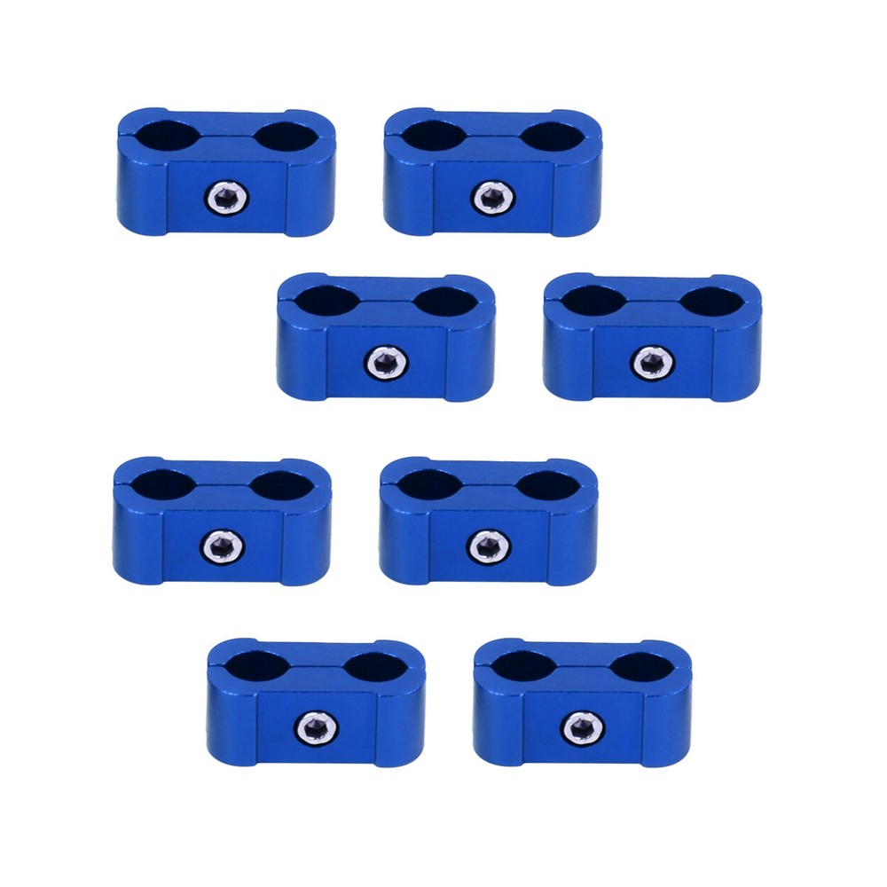 Spark Plug Heat Shield Protector Engine Spark Plug Wire Separator Blue 20Pcs