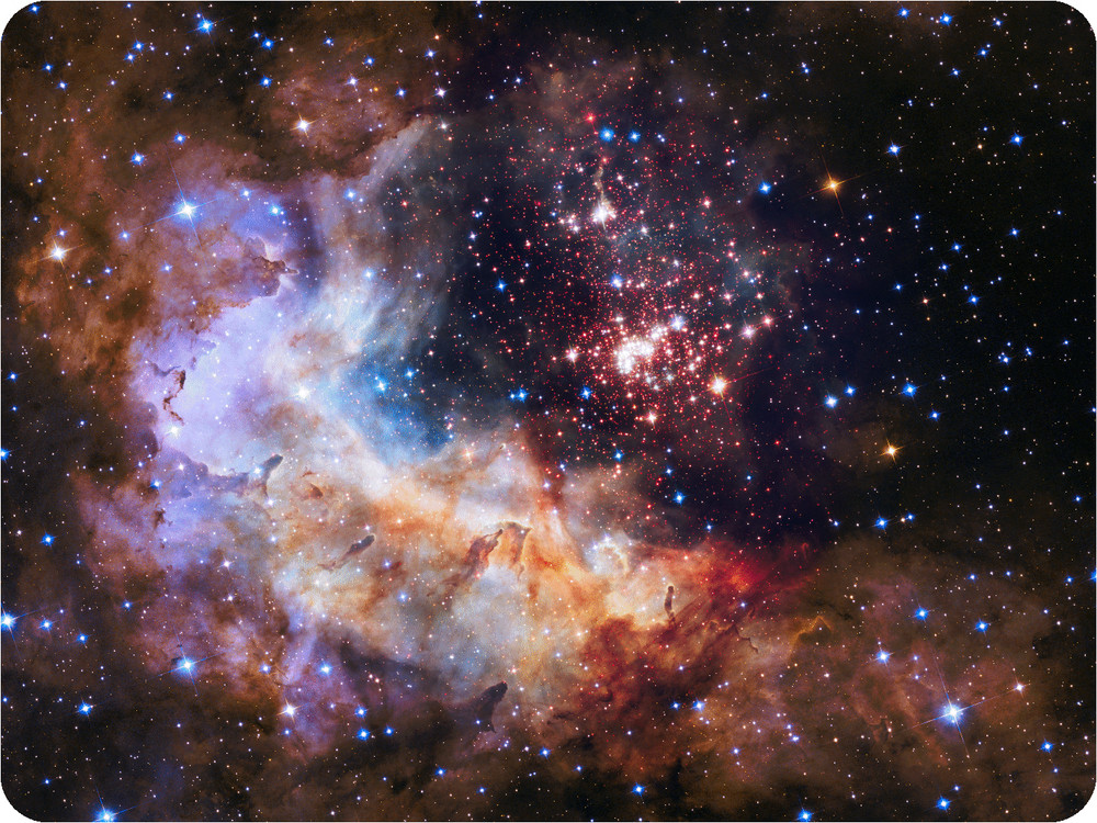 Celestial Fireworks (50 Piece Mini Puzzle)