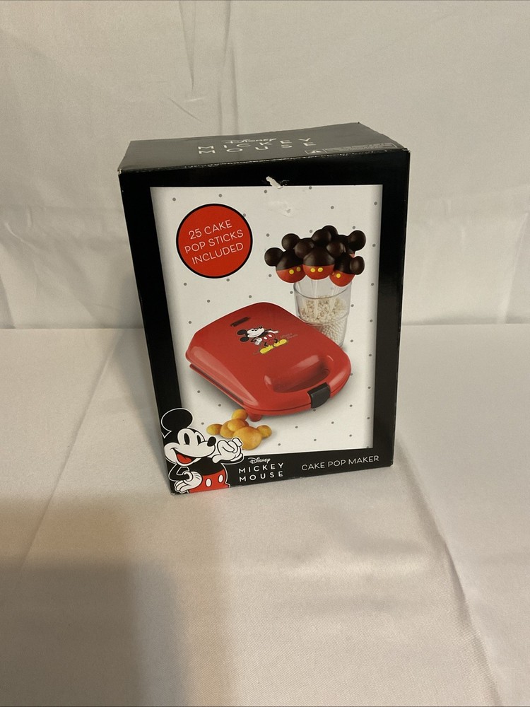 Disney DCM-8 Mickey Cake Pop Maker Mini, Red