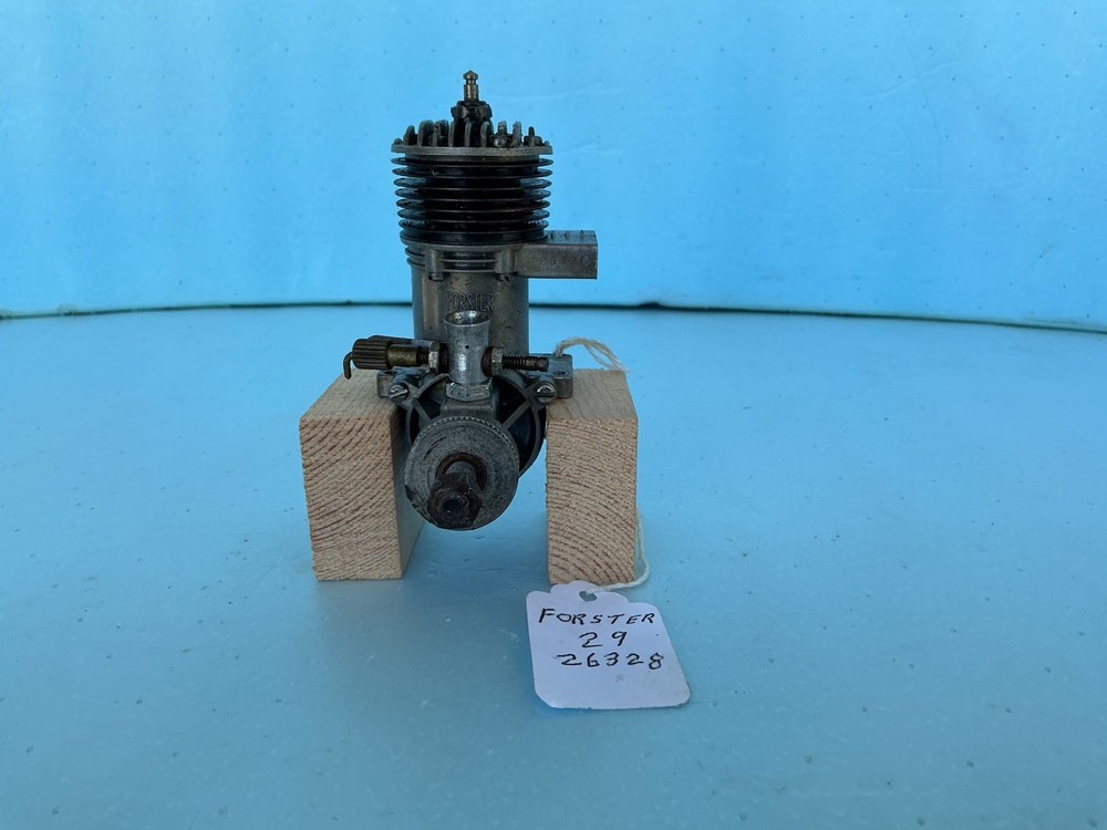 VINTAGE, FORSTER 29, 2 STROKE RC NITRO ENGINE FOR MODEL AIRPLANES