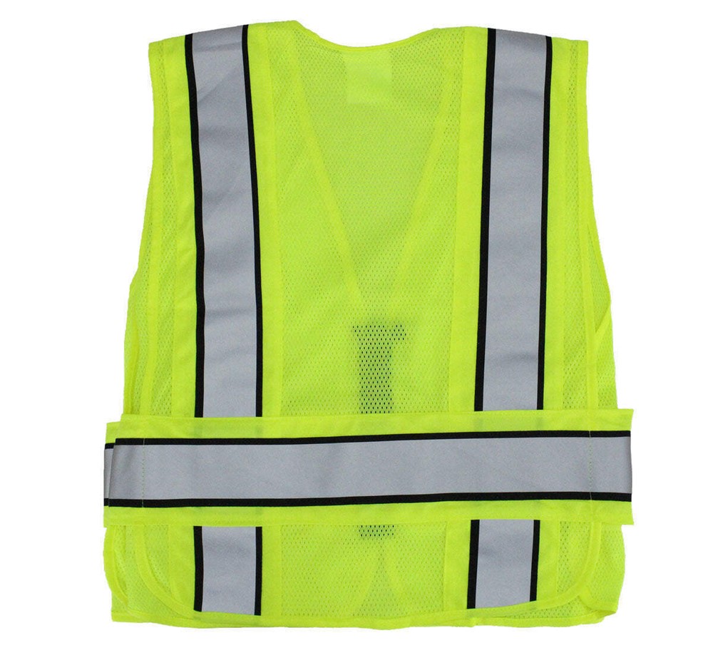 High Visibility Reflective Duty Safety Vests Plain and ID (Security)