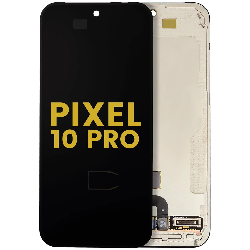 Original Oled Screen For Google Pixel 10 Pro With Fingerprint Sensor + Frame