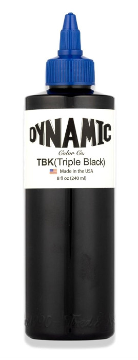 Dynamic 240 ml 80oz black tattoo