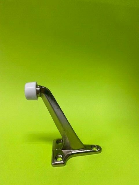 FLOOR MOUNT DOOR STOP NICKEL 3" HIGH