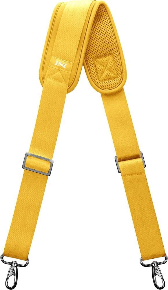 Shoulder Strap, 57" Padded Adjustable Shoulder Bag Strap Replacement (Yellow)