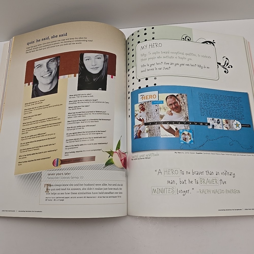Journaling Solutions for Scrapbooks - 2011 - Creating Keepsakes - Scrapbooking